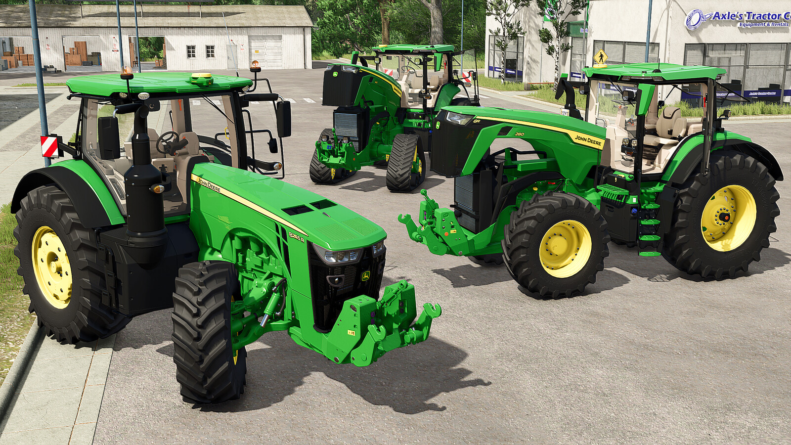 John Deere 8R Pack