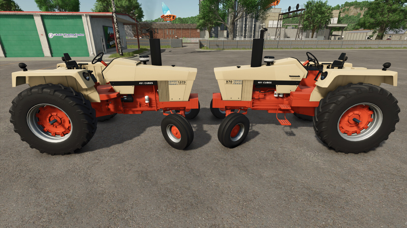 Case 970, 1070 Agri King