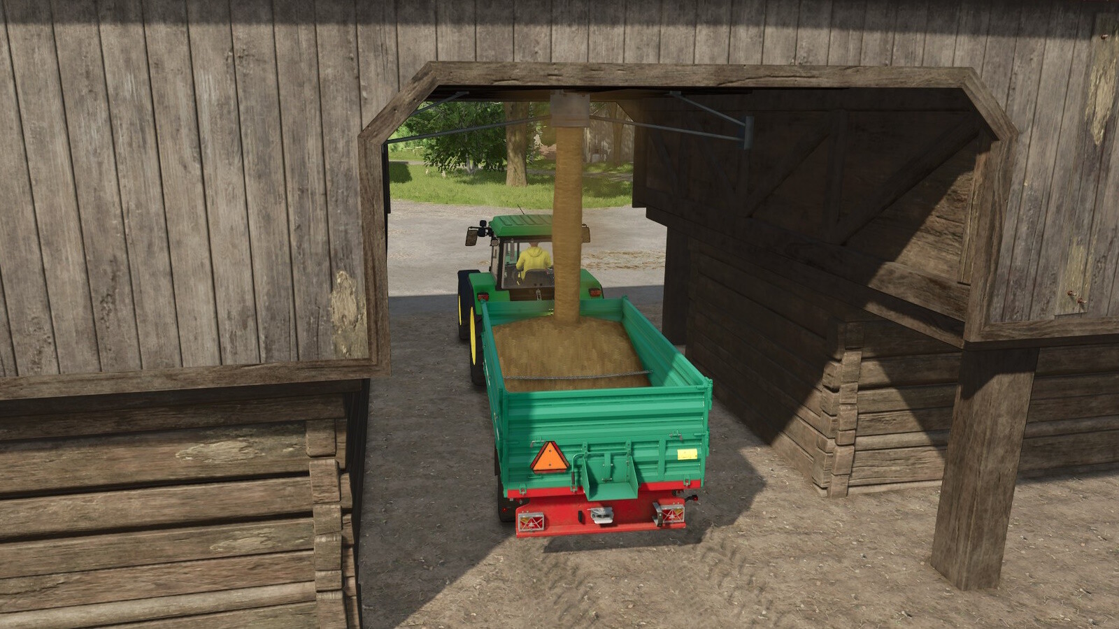 Grass-Dryer And Storage