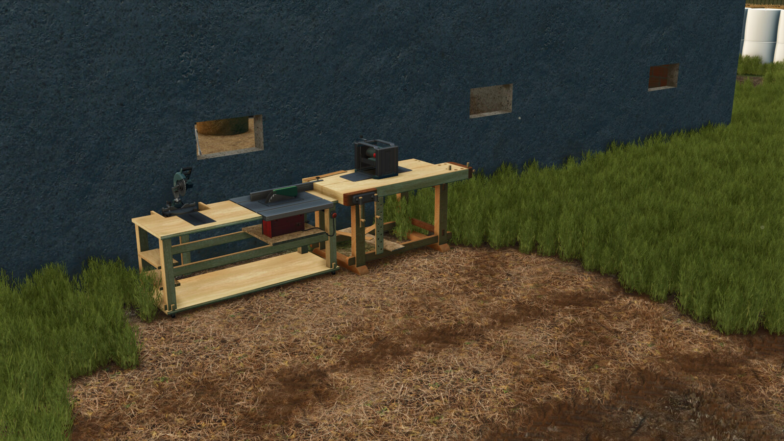 Refined Wood Chips, Sawdust Factory And Fuel Production Pack