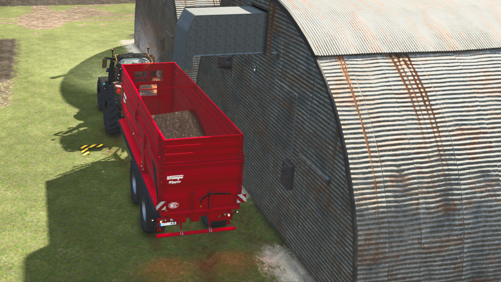 Reinforced Quonset Sheds For Rootcrops & Woodchips