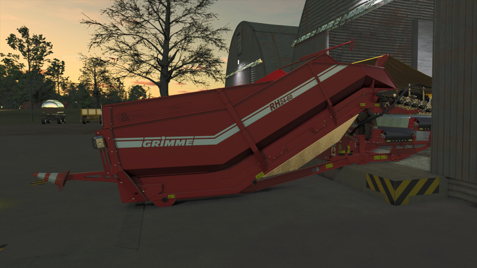 Reinforced Quonset Sheds For Rootcrops & Woodchips