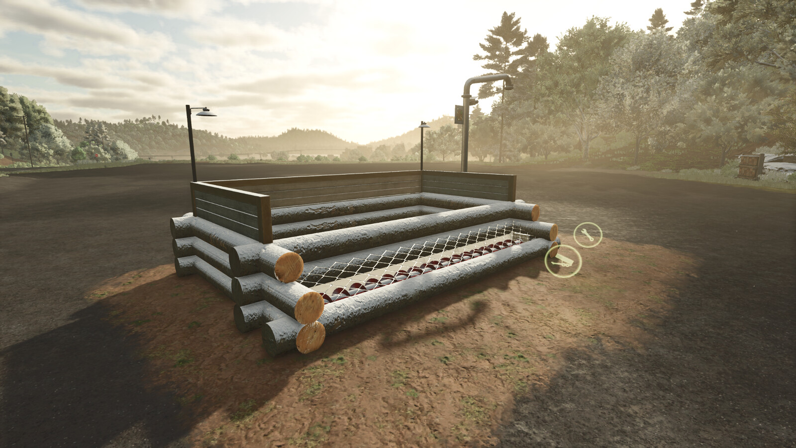 TMR Wooden Mixing Station