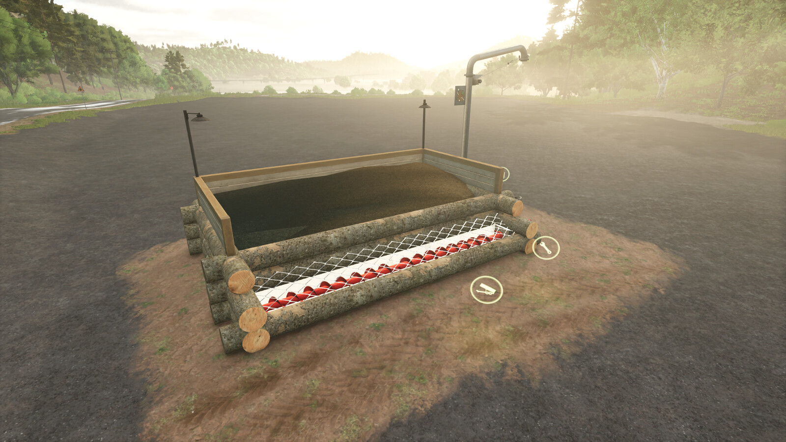 TMR Wooden Mixing Station