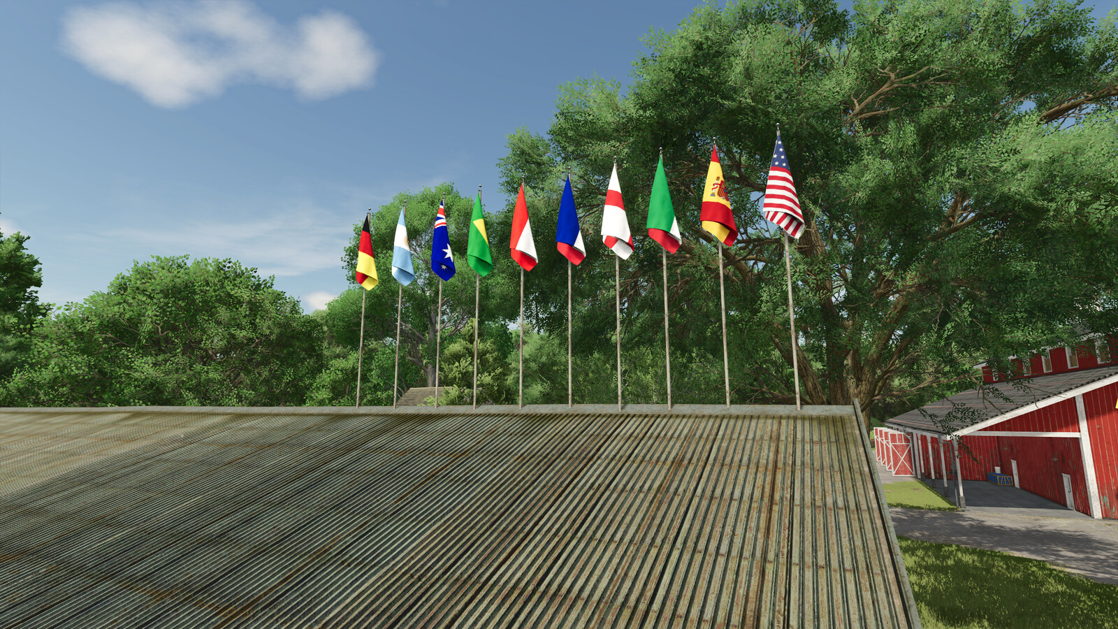 Nations Flags