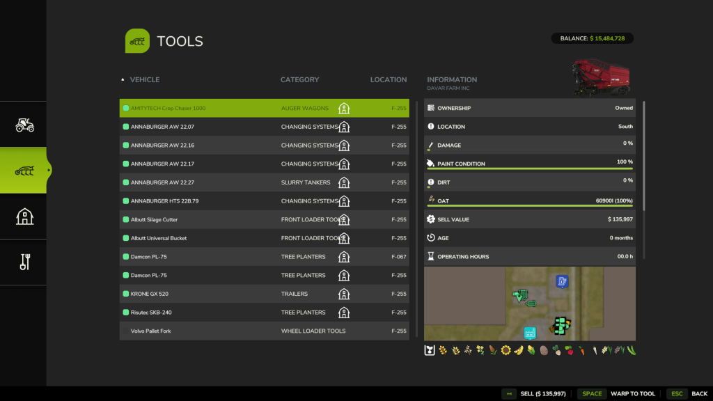 Advanced Farm Manager