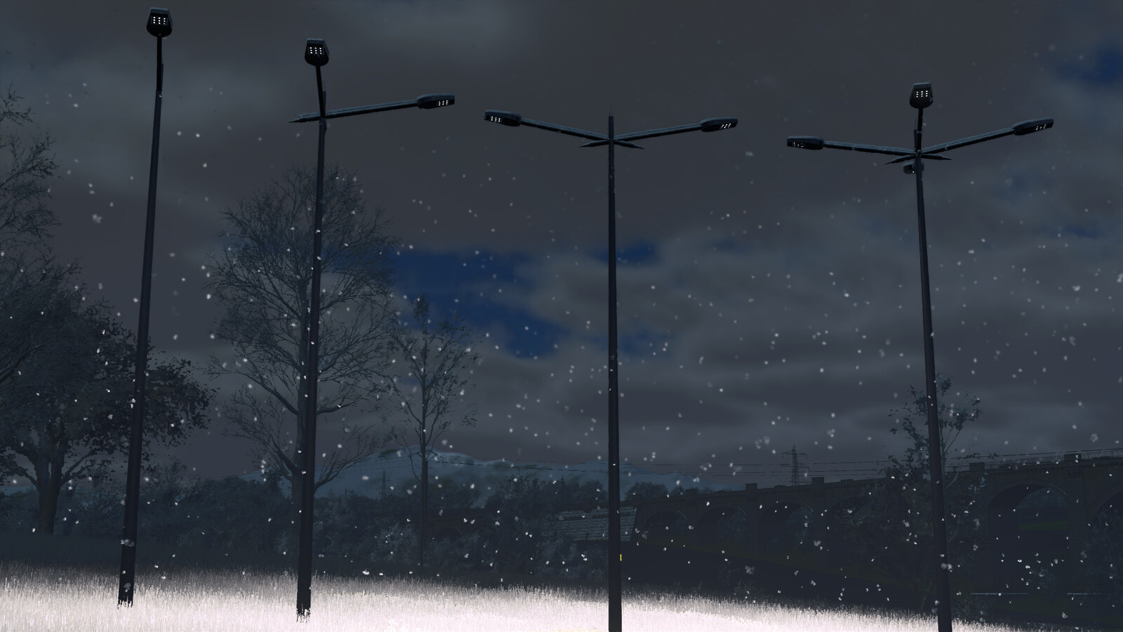 Moderns Street Lamps (Prefab*)