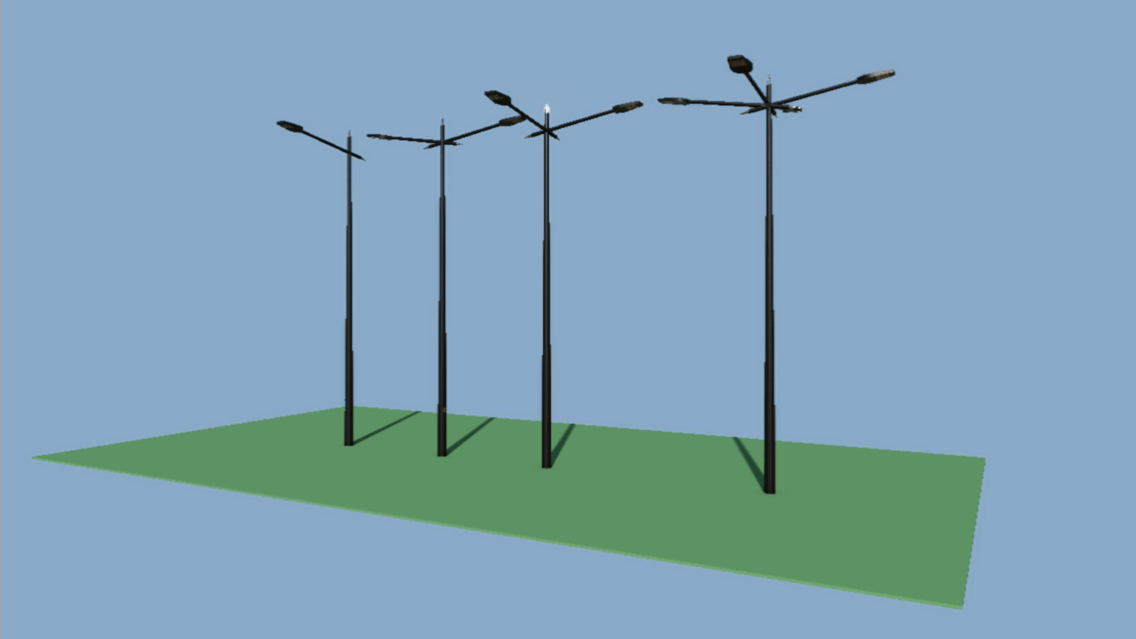 Moderns Street Lamps (Prefab*)