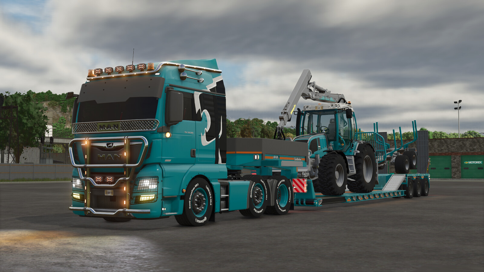 MAN TGX Semi-truck Pack