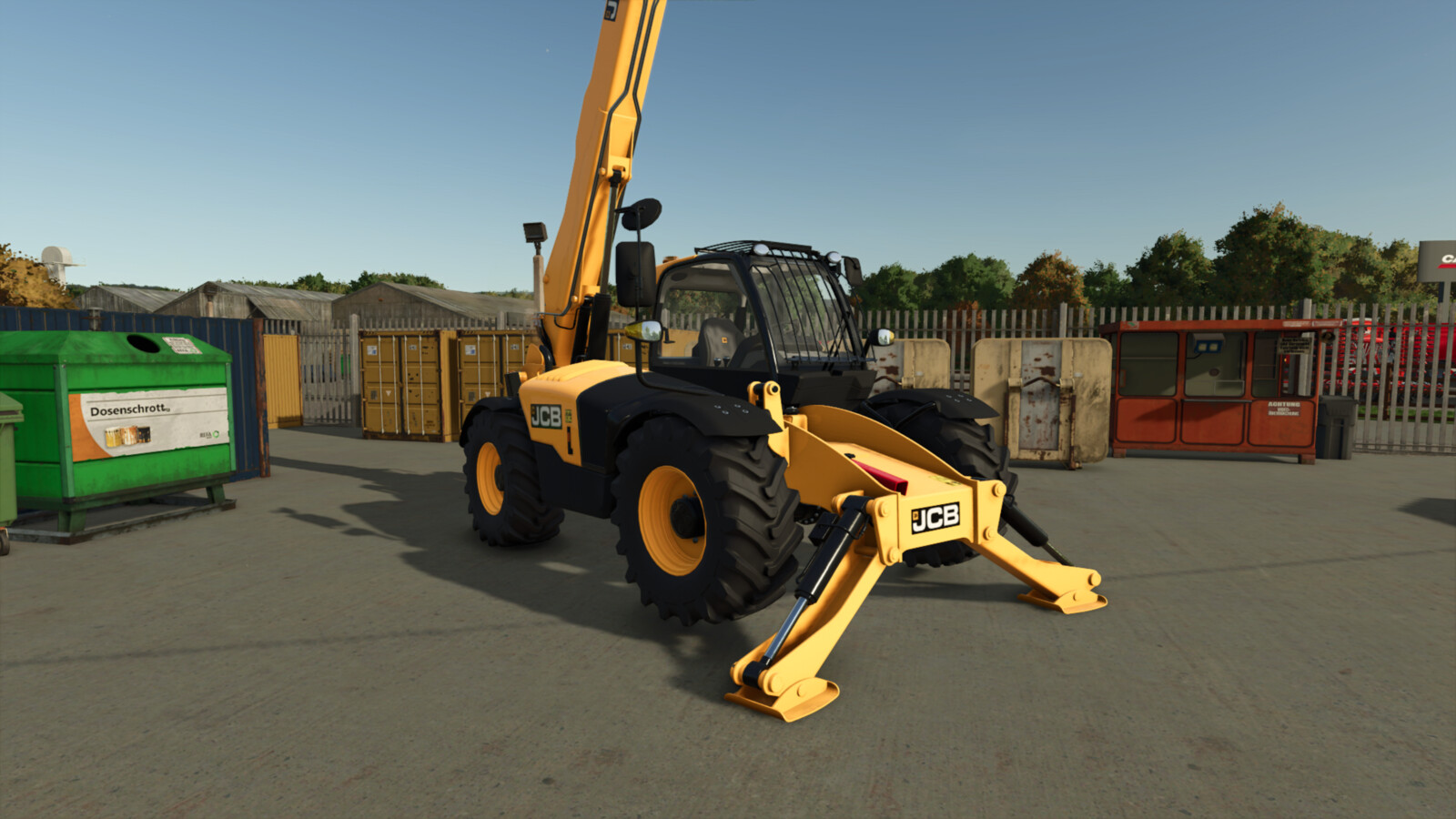 JCB Construction Loadall