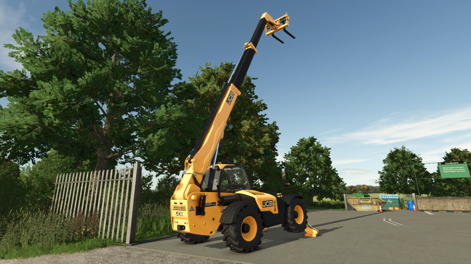 JCB Construction Loadall