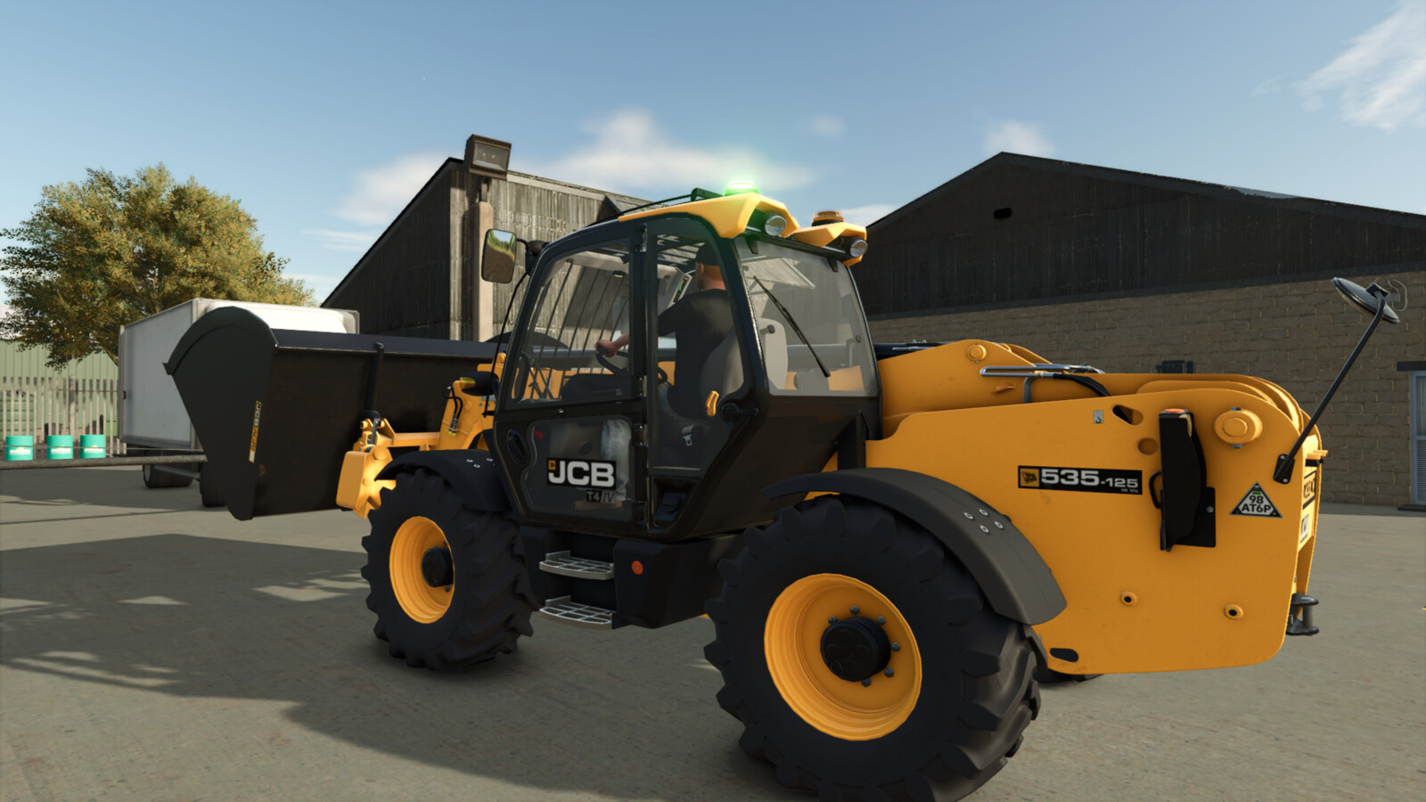 JCB Construction Loadall