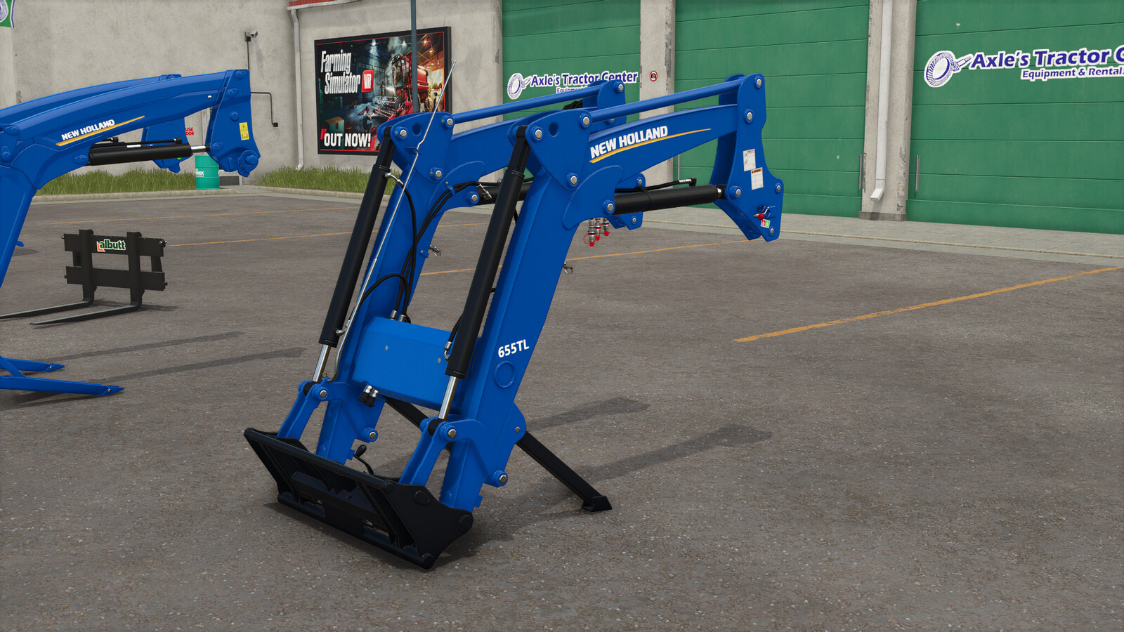 New Holland 655TL Front Loader