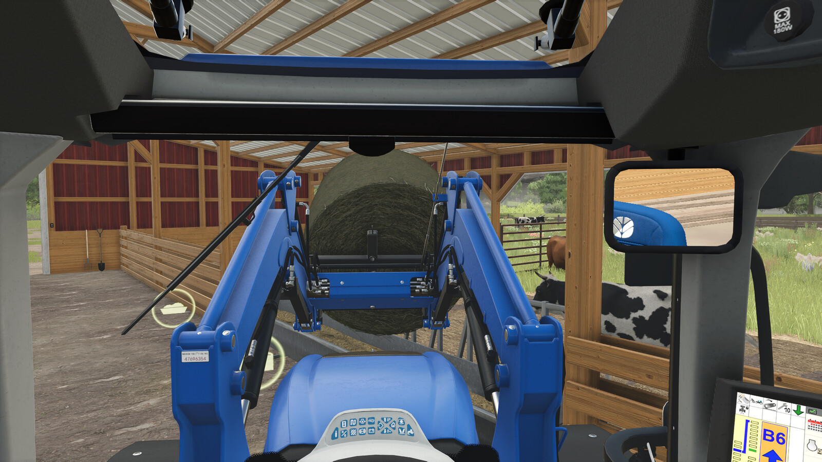 New Holland 655TL Front Loader