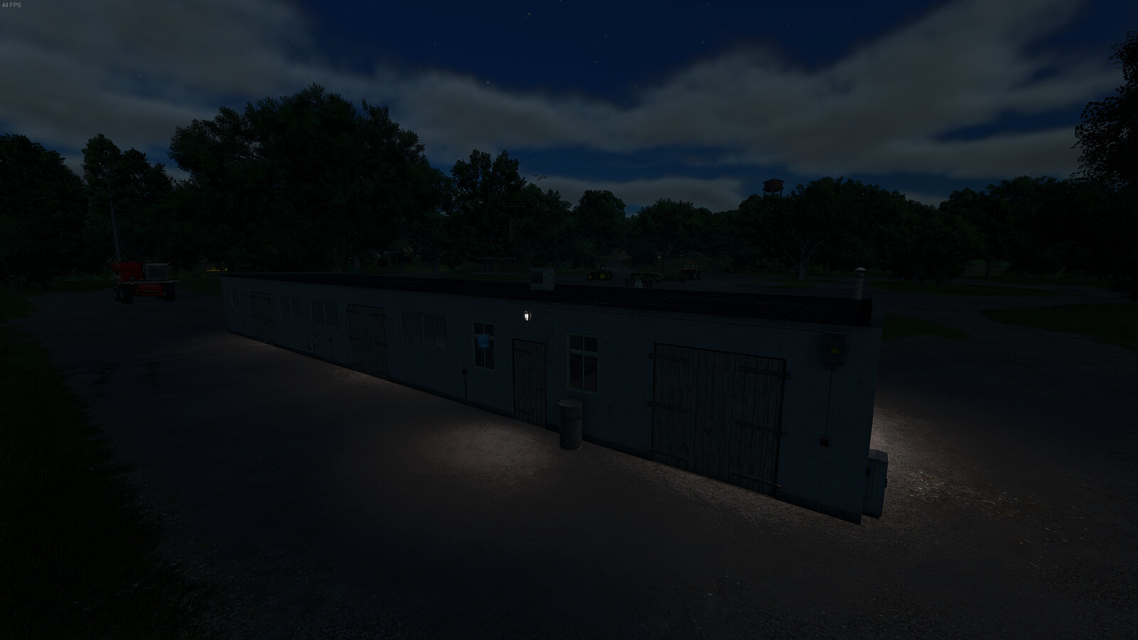 Small Garage With Farmhouse