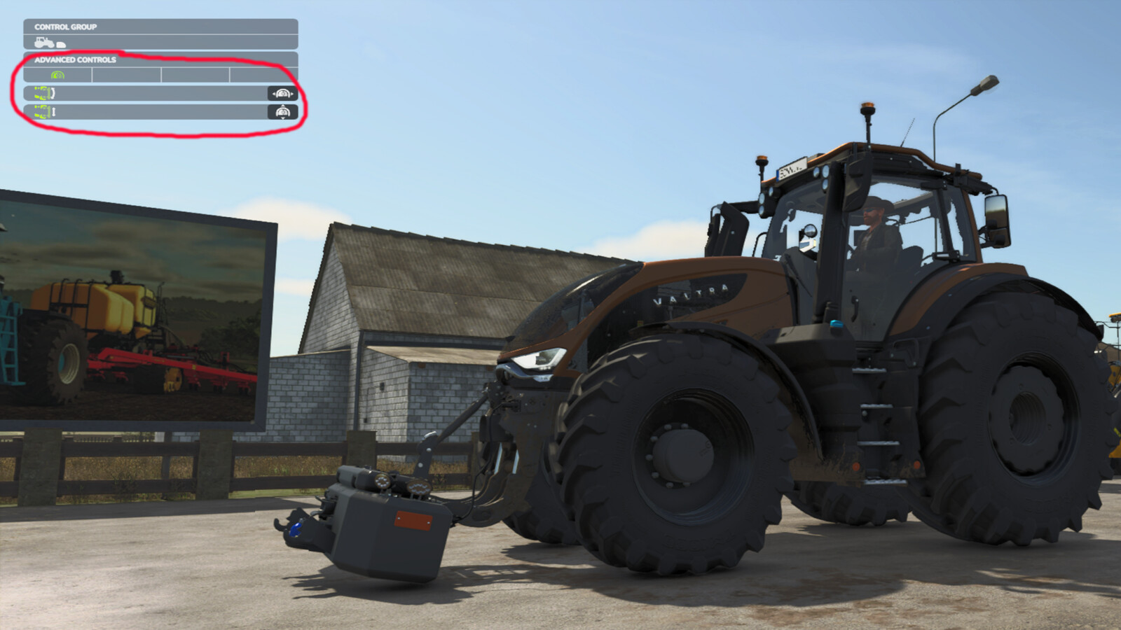 Hi-Vis LED-Lights Tractor Front Weight