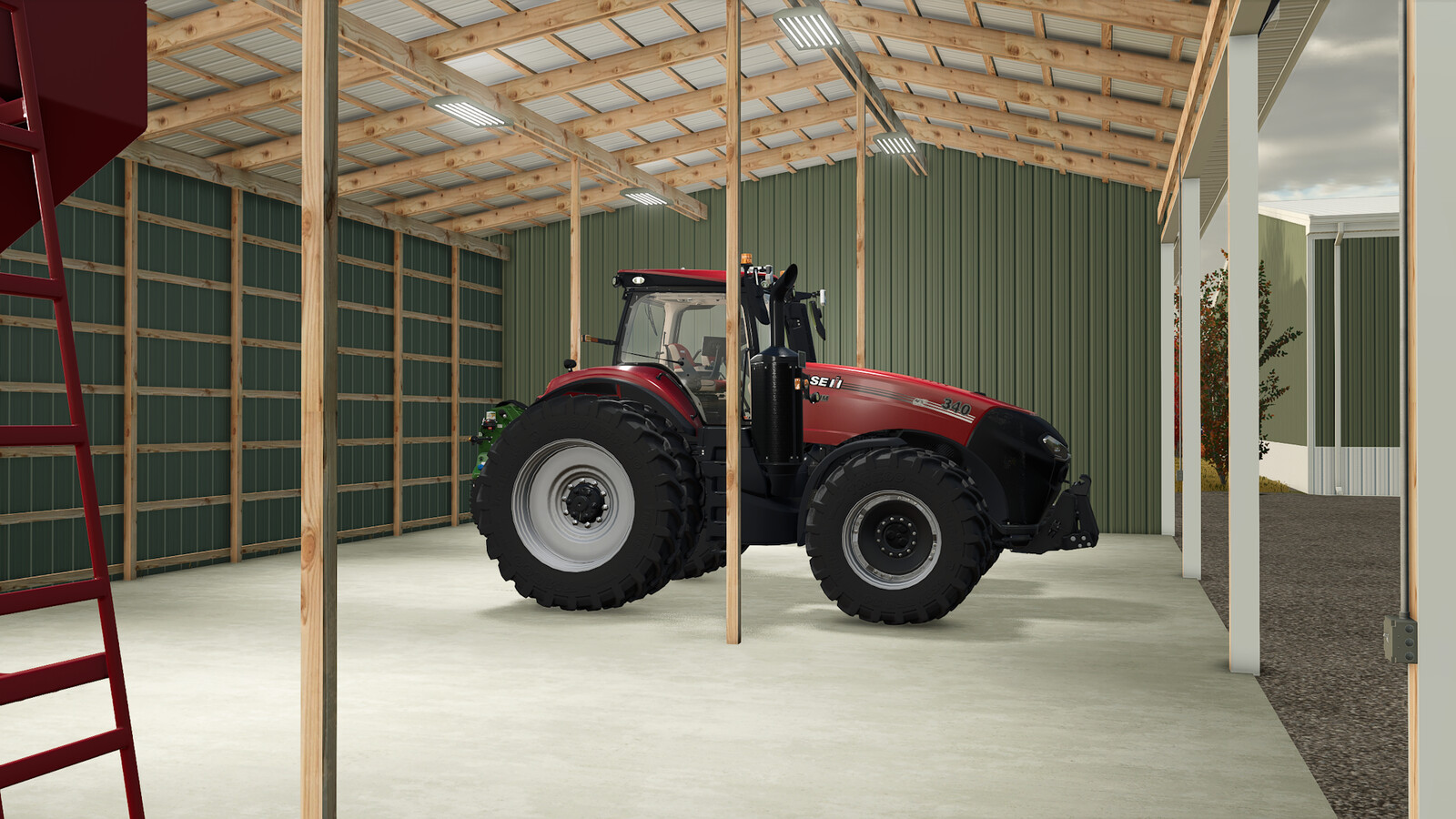 40x120 Implement Shed