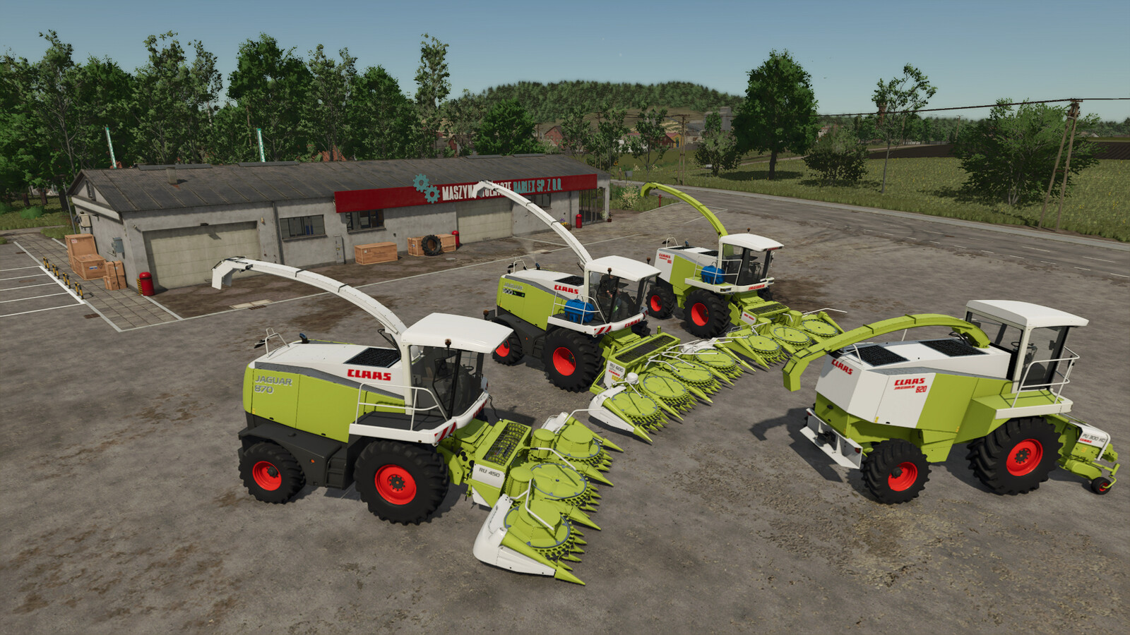 CLAAS Jaguar 800 Series