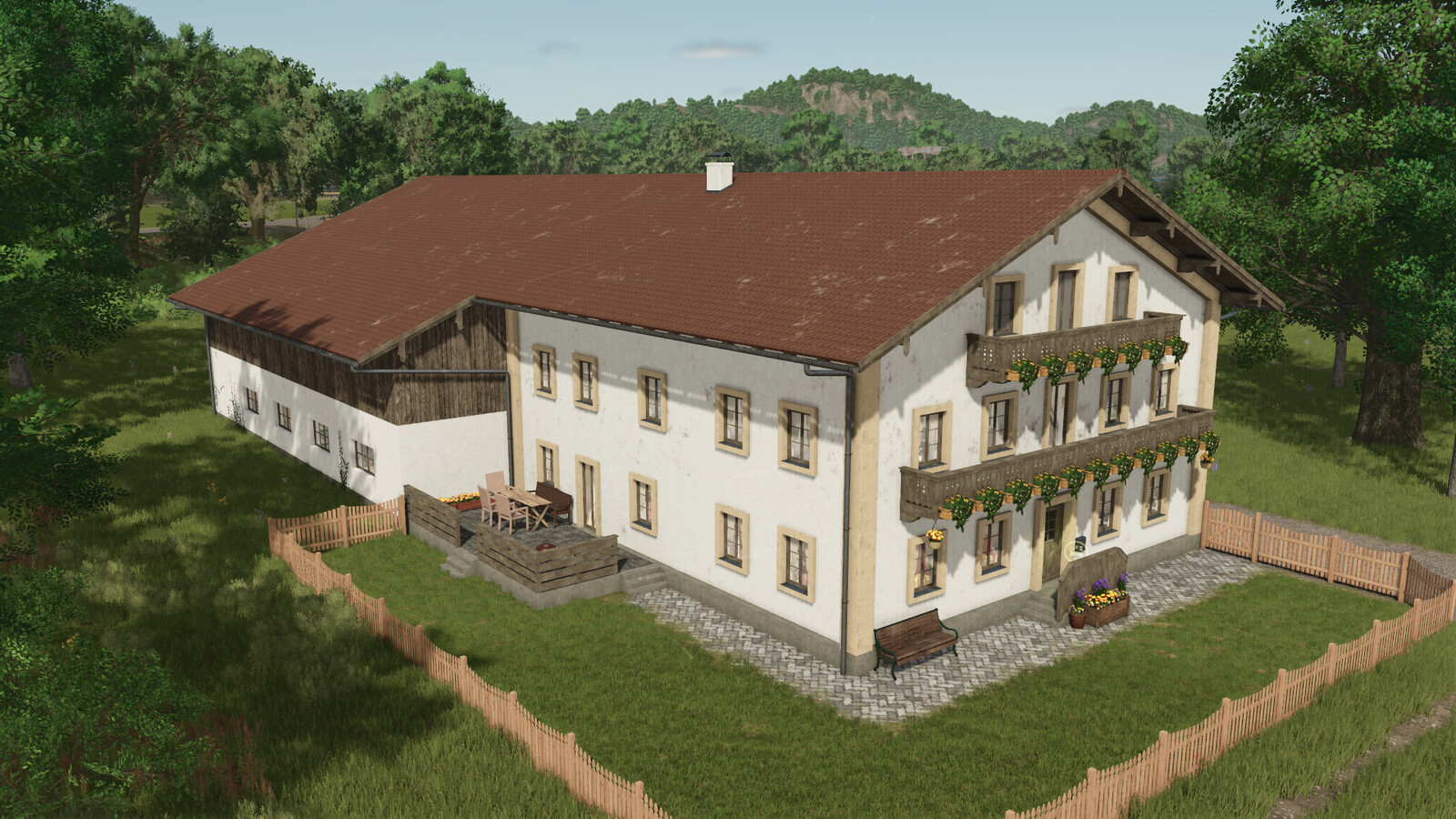 Bavarian Farm House With Hall