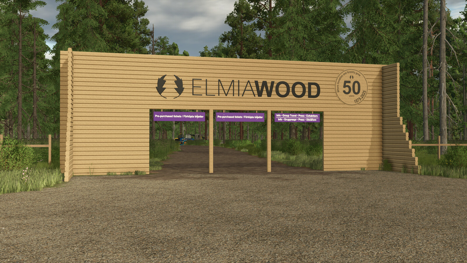 Elmia Wood 2025 Entrance