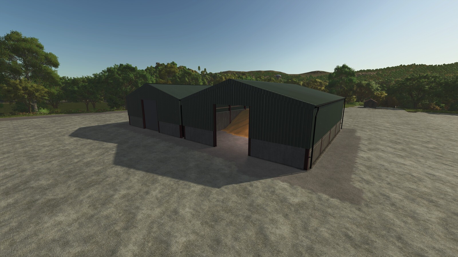 UK Style Grain Shed