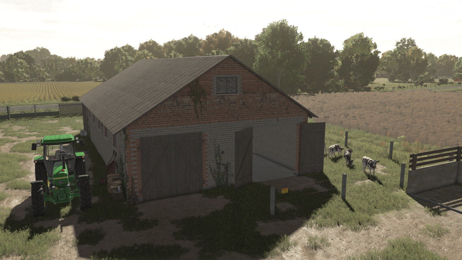 Polish Brick Cowshed