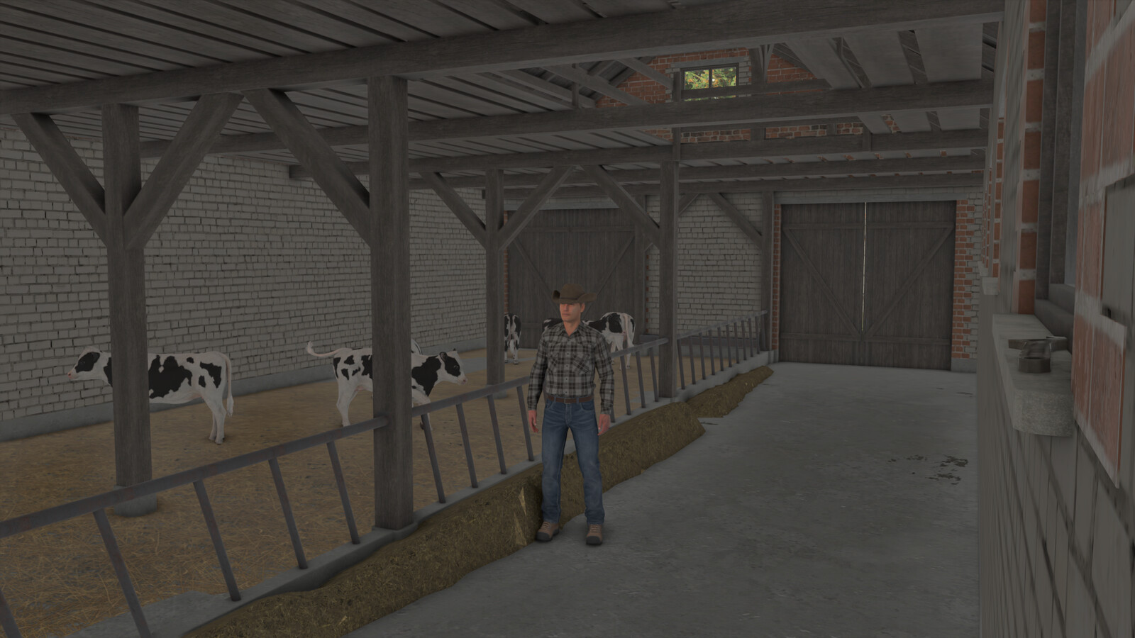 Polish Brick Cowshed