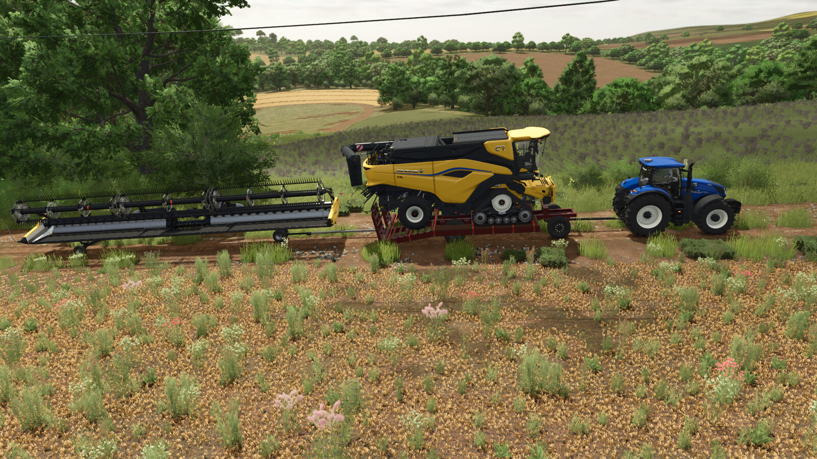 Agricultural Flatbed Trailer 10M