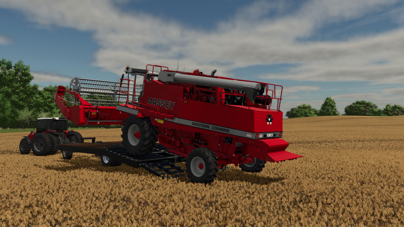 Agricultural Flatbed Trailer 10M