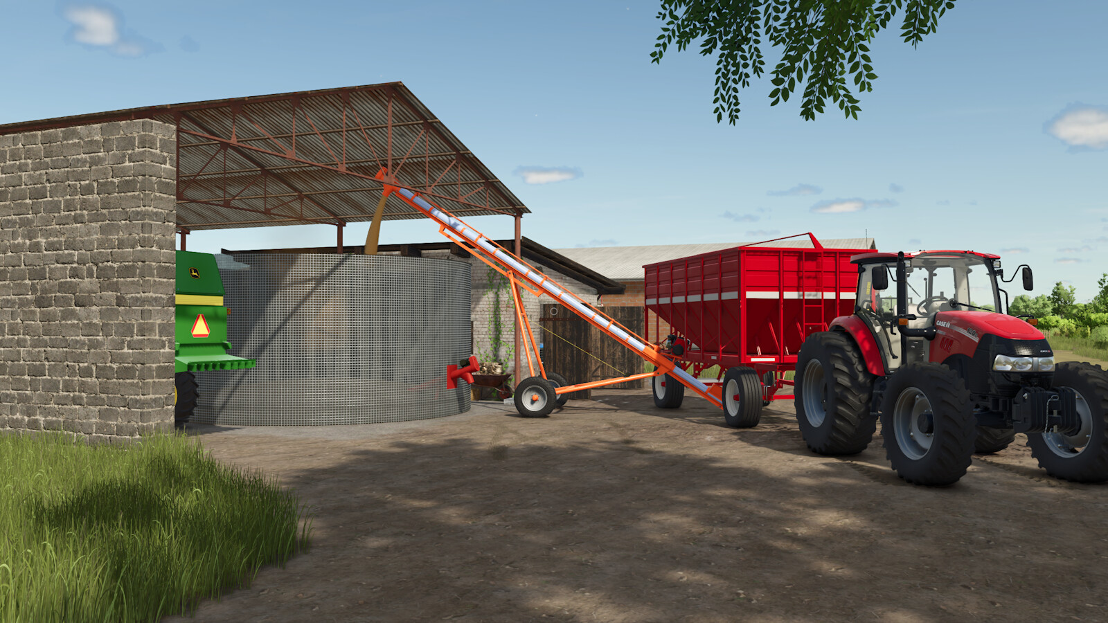 Temporary Wire Silos