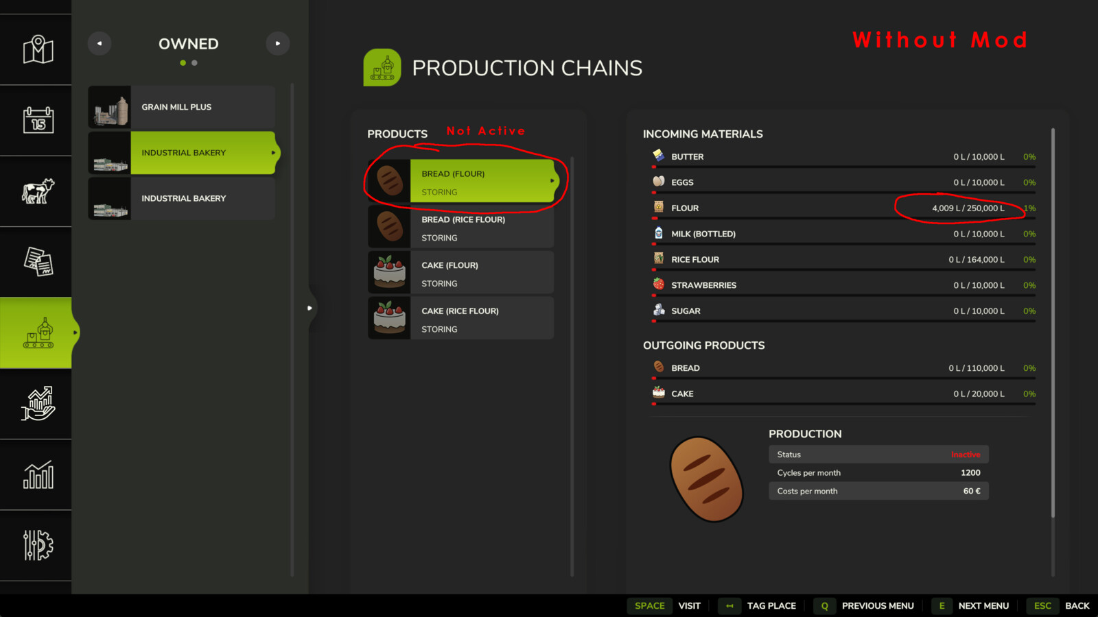 Improved Production Distribution
