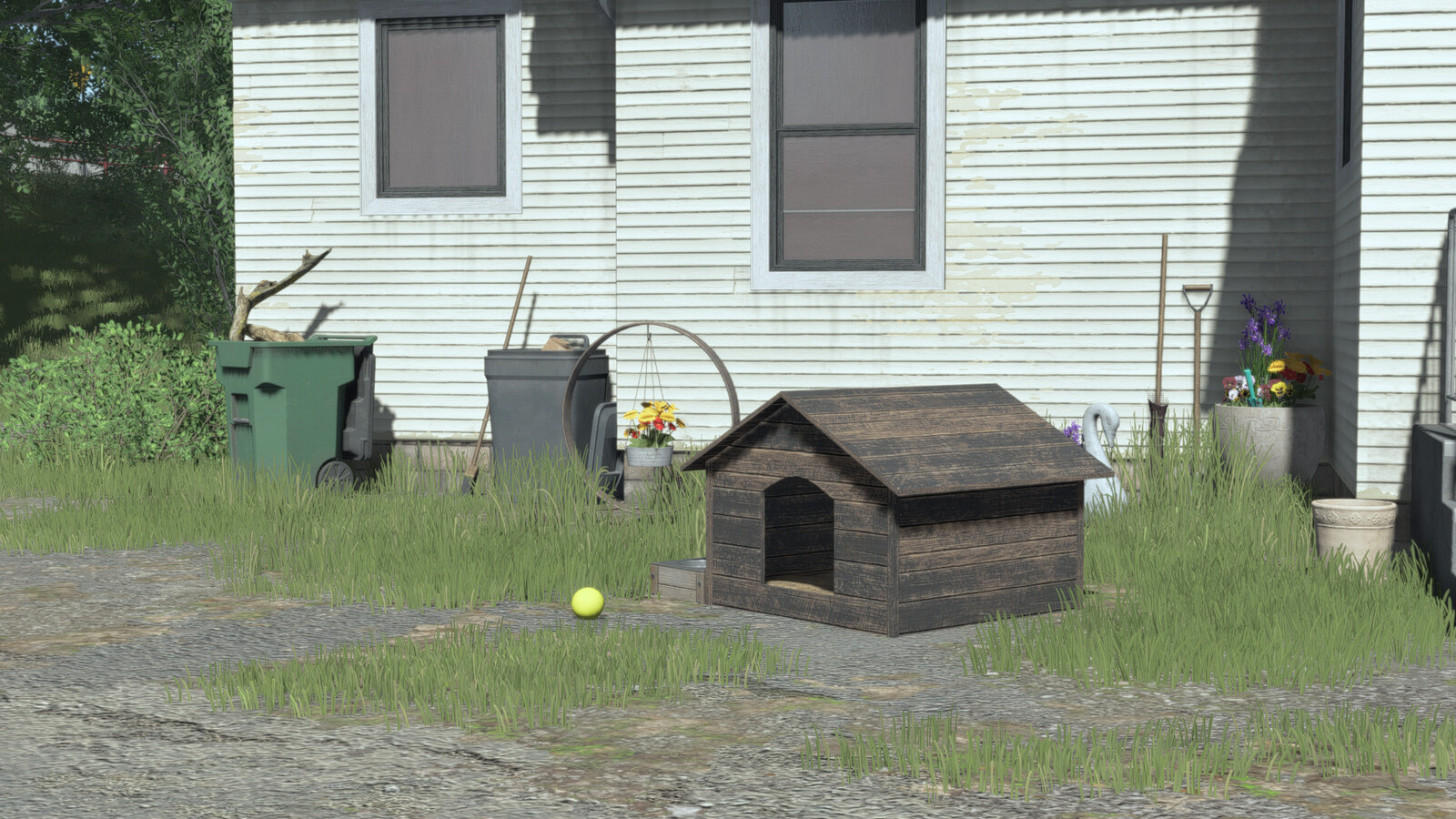 Wooden Dog House