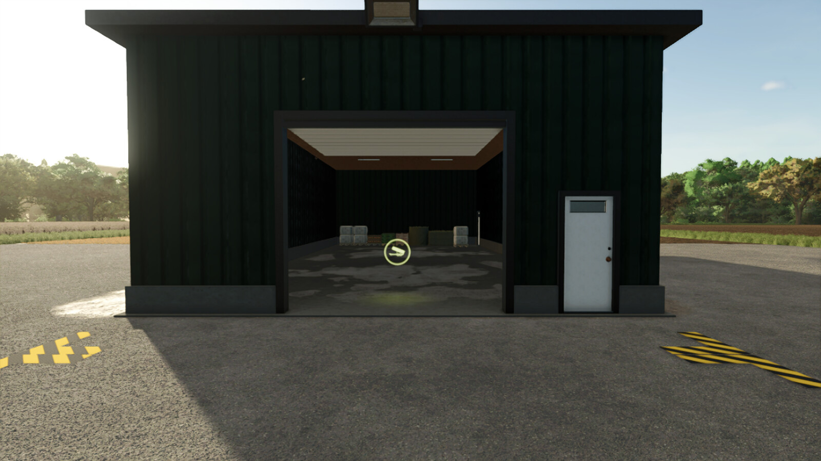 Corrugated Sheet Metal Warehouse