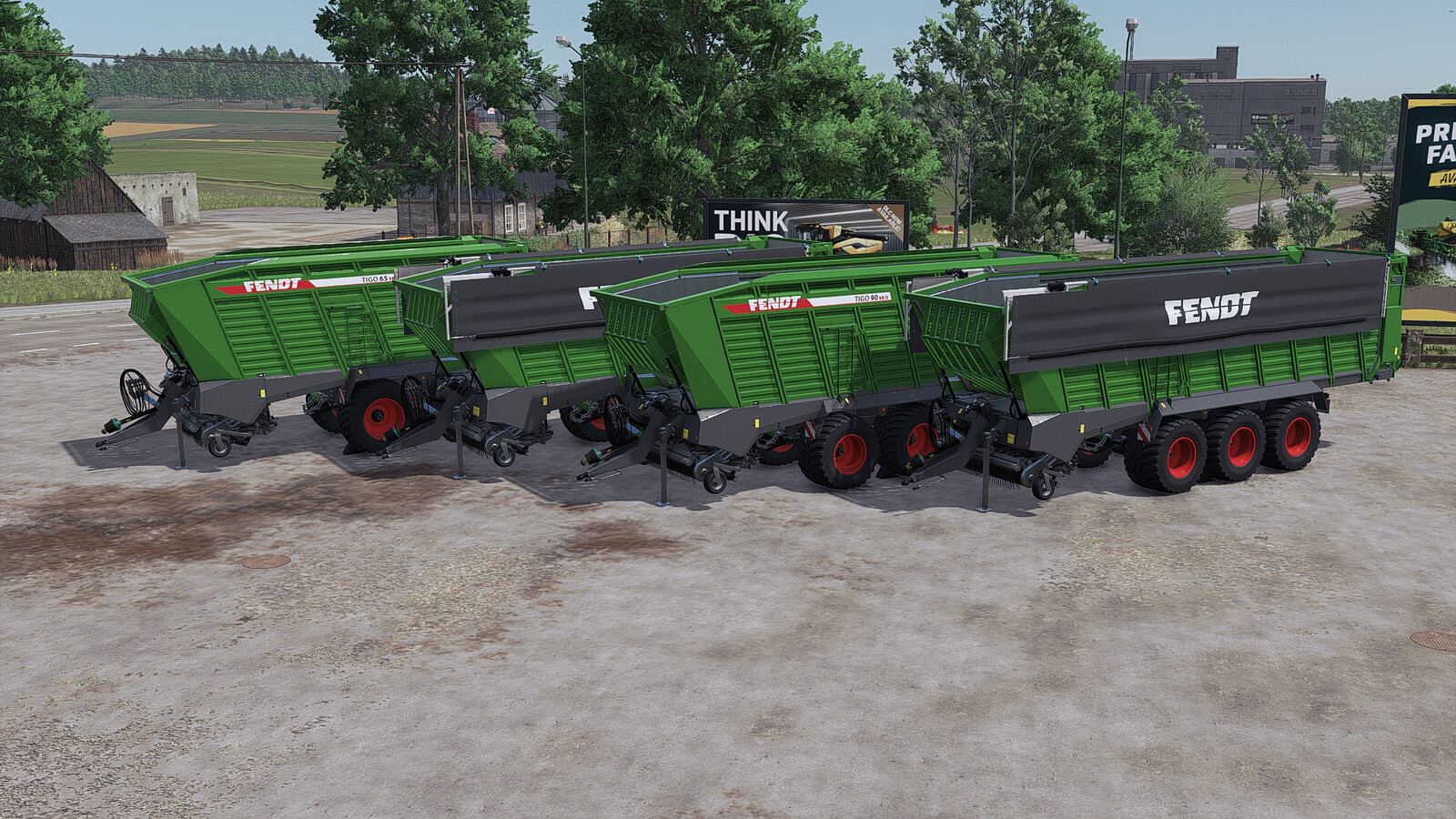 Fendt Tigo Pack