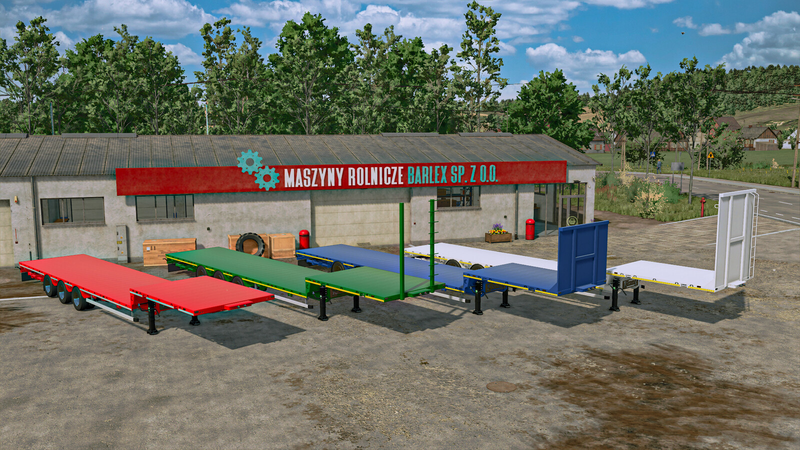 Camara Straw Bale Semitrailer