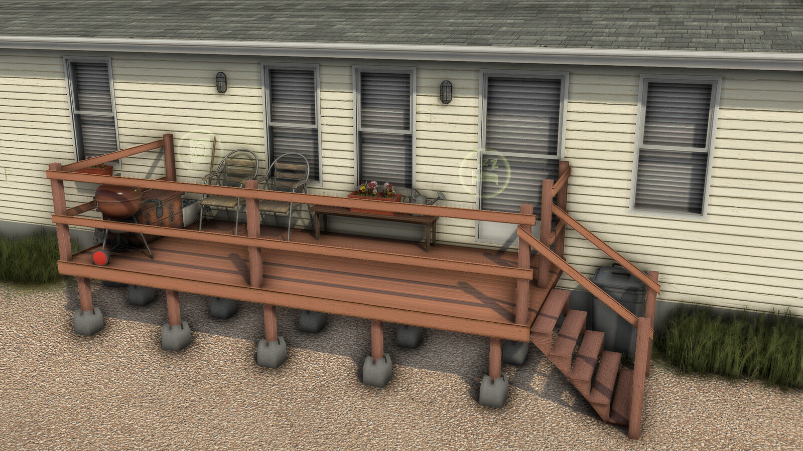 Old American Farm House