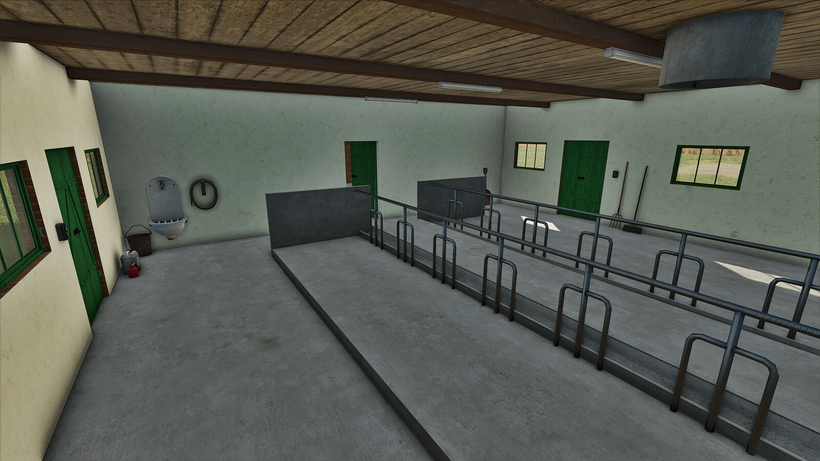 Old Swedish Cow Barn