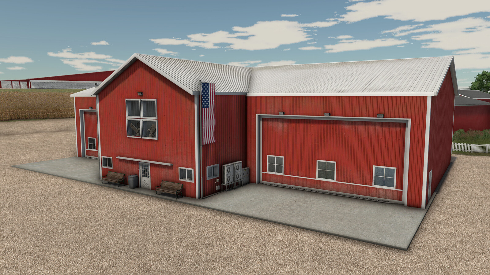 Shedominium With Workshop