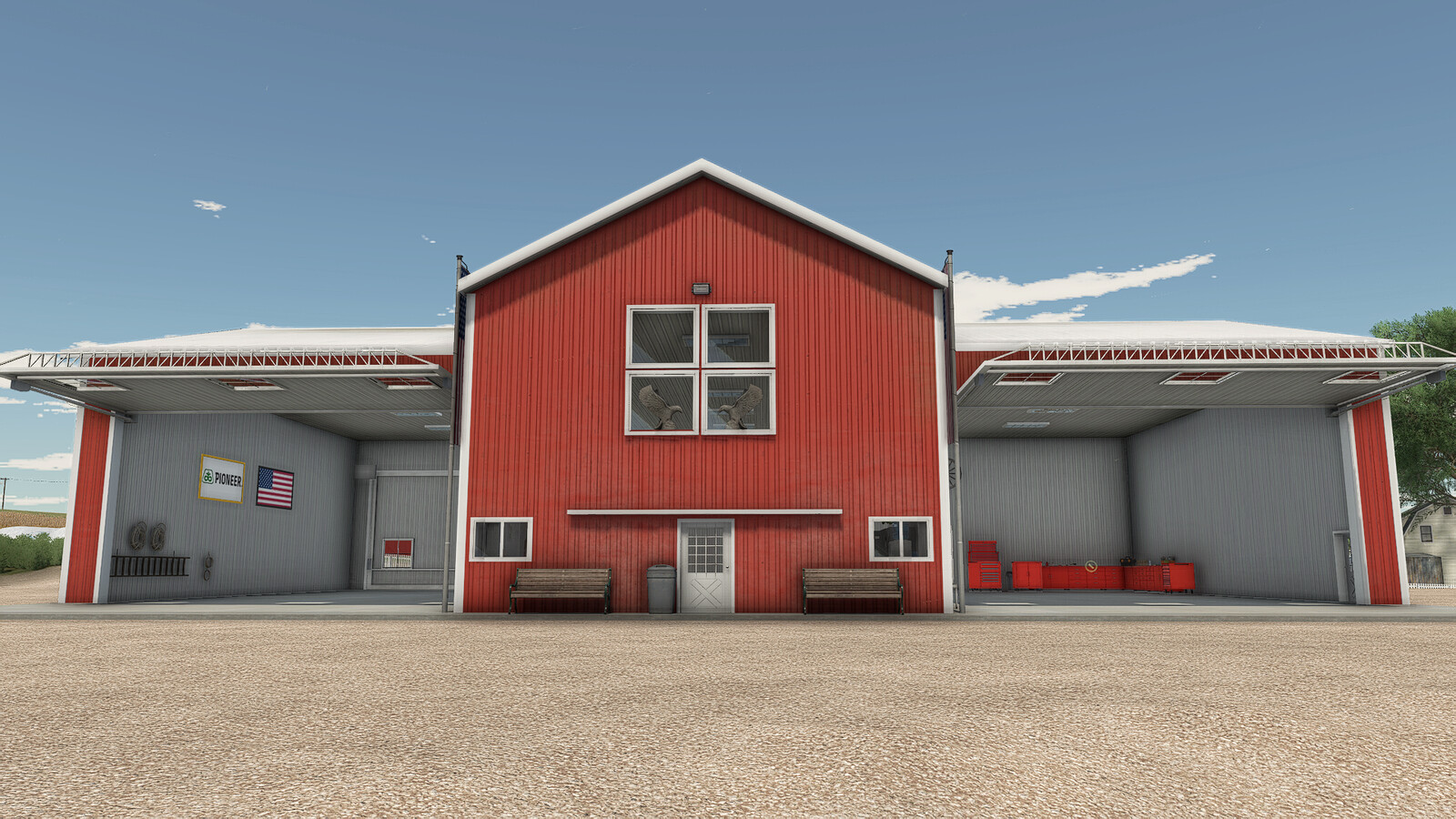 Shedominium With Workshop