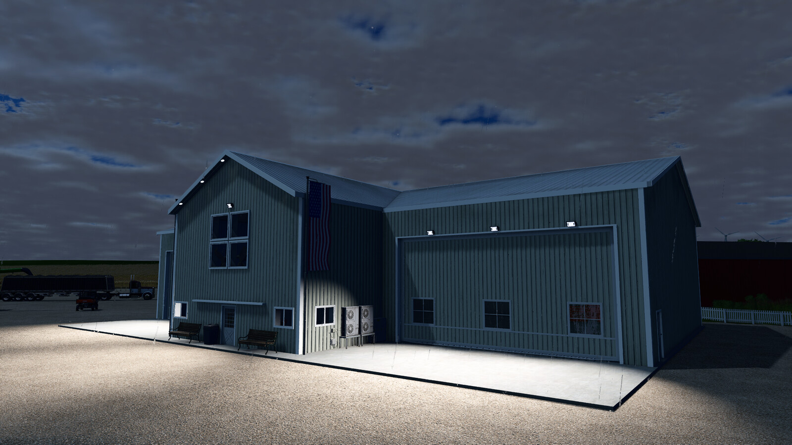 Shedominium With Workshop