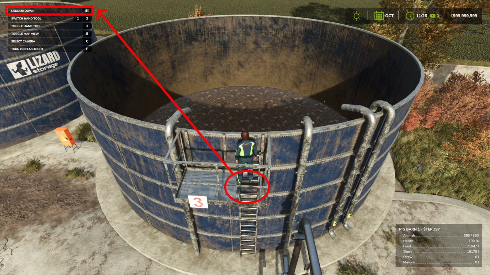 Lizard Liquid Manure Tank