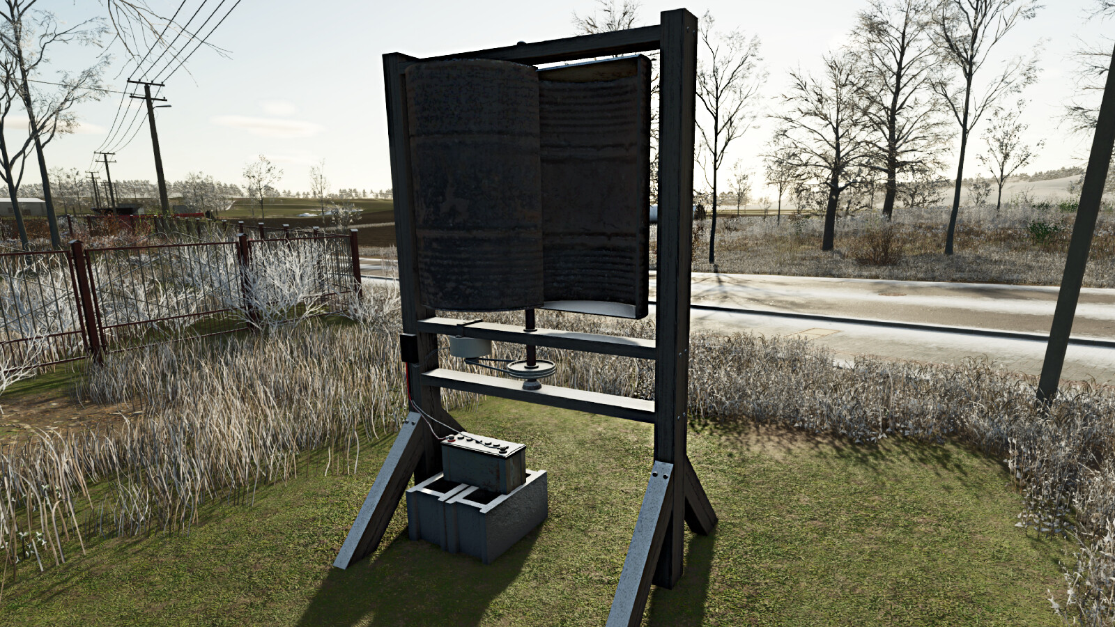 Wind Generators Made With Barrels