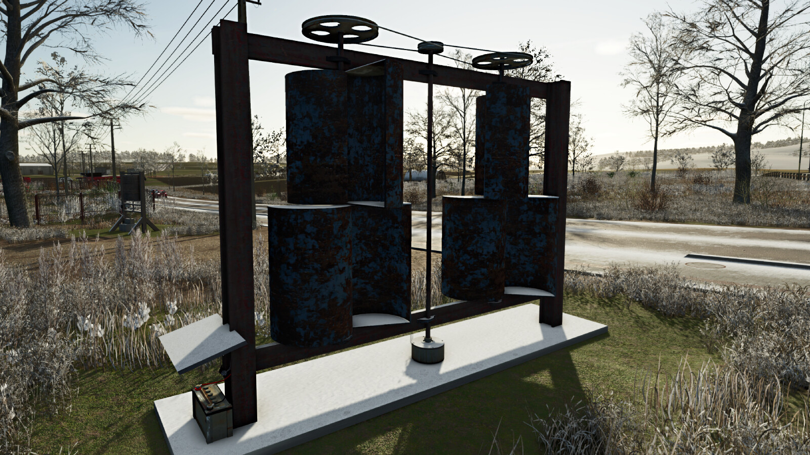 Wind Generators Made With Barrels