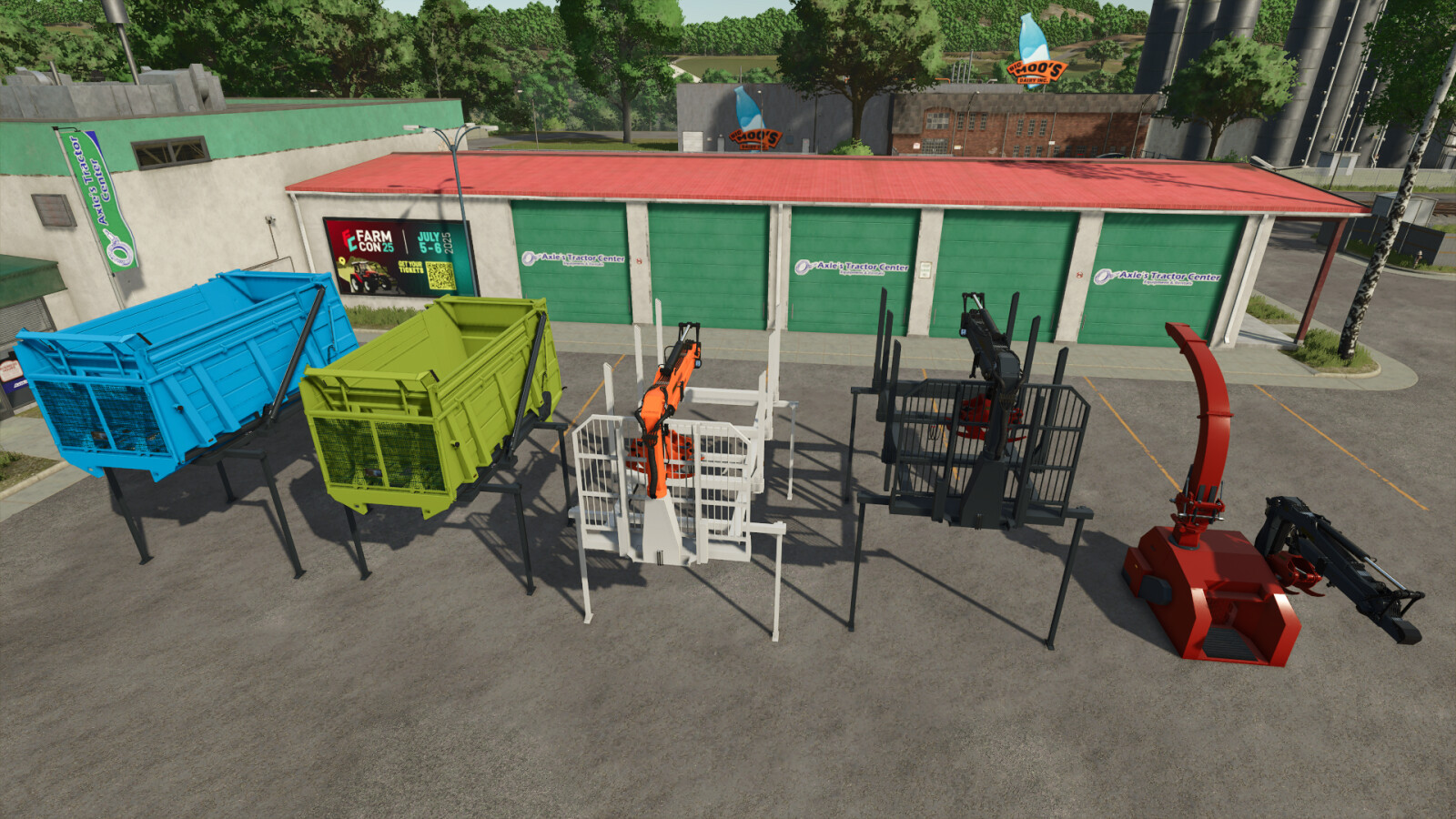 CLAAS Xerion Attachments