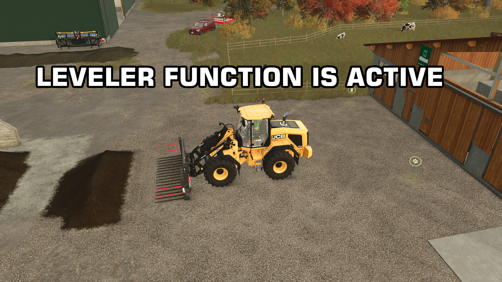 Deactivatable Leveler Function For Shovels