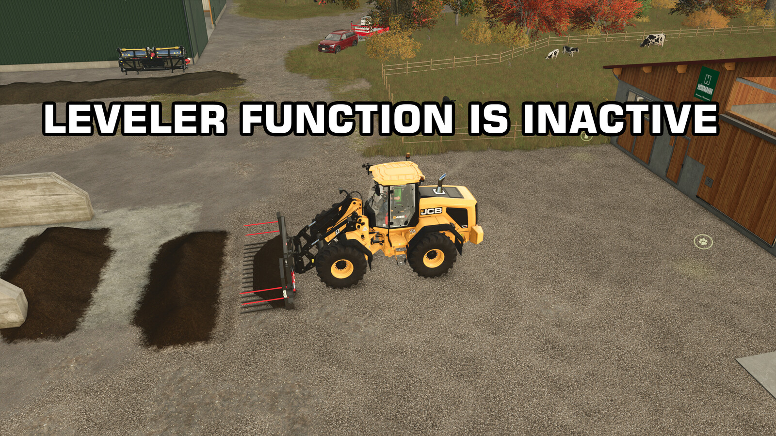 Deactivatable Leveler Function For Shovels