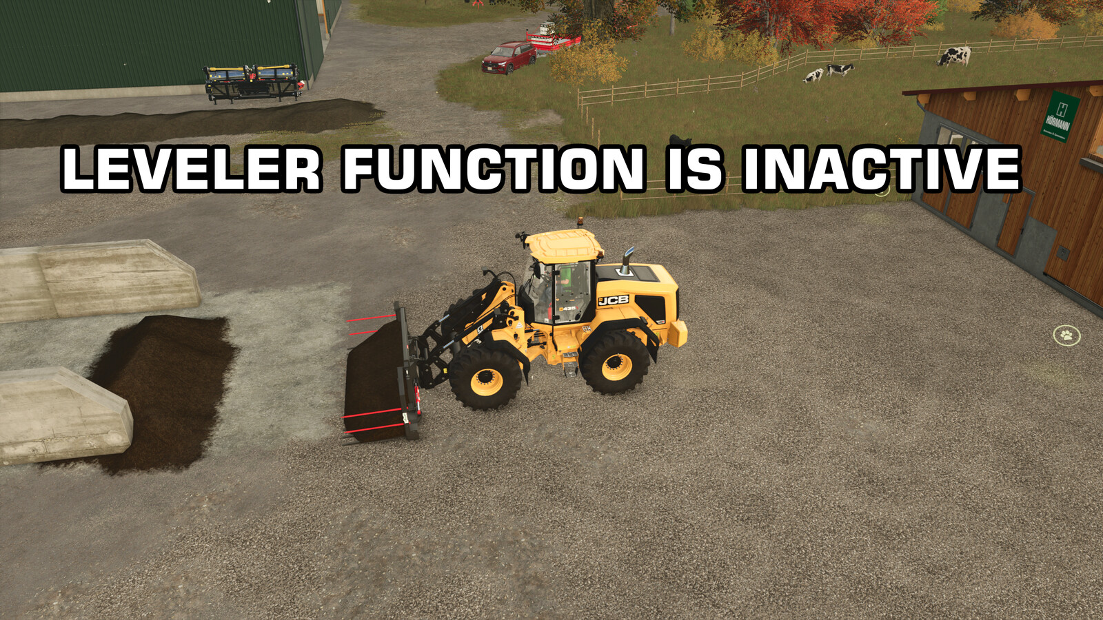 Deactivatable Leveler Function For Shovels