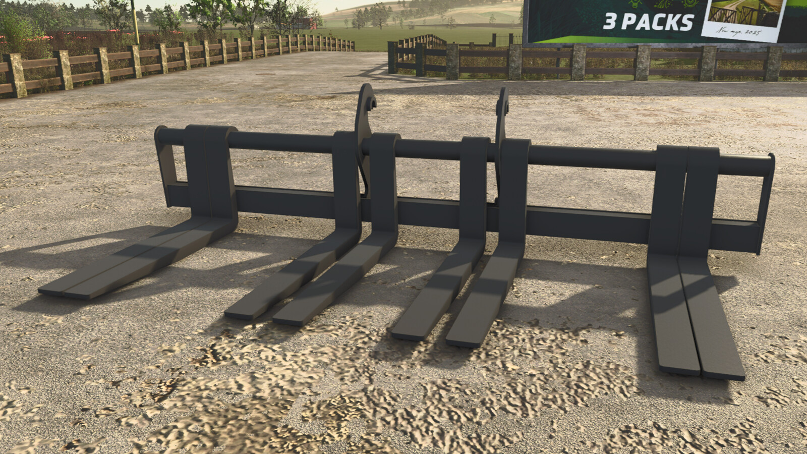 L120H/L180H Multiple Pallets Fork Frame