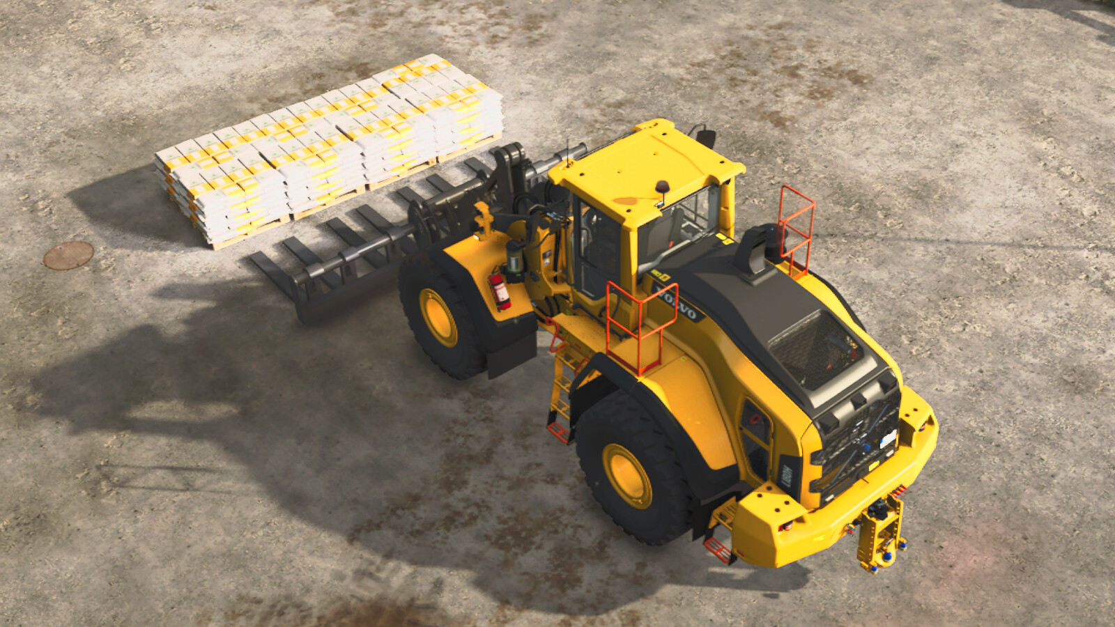 L120H/L180H Multiple Pallets Fork Frame