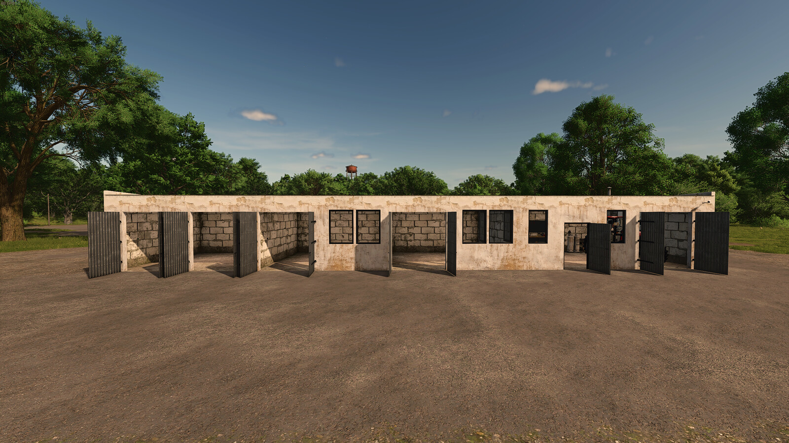 Small Garage With Workshop